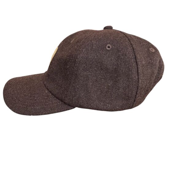 Duluth Trading Co Wool Blend Cap Hat Brown Men's Size M/L Adjustable Strap Logo - Picture 9 of 14